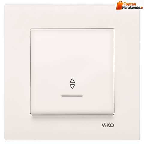 Viko Karre/Meridian Krem Işıklı Vavien Mekanizma (Çerçeve Hariç) 90967263